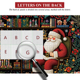 Le jardin du Père Noël lit Puzzle de puzzle 1000 pièces