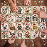 Christmas Puppy Jigsaw Puzzles 1000 Pieces