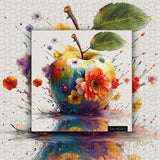 Blühendes Farbapfel-Puzzle 1000 Teile