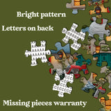 Snowy Cozy Home Puzzle 1000 pièces