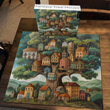 Fantasy Tree House Jigsaw Puzzle 1000 piezas