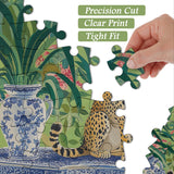 Jungle Cheetah Jigsaw Puzzle 1000 Piezas