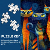 Vivid Dream Cats Jigsaw Puzzle 1000 Pieces