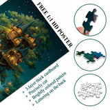 Dreamy Night Forest Jigsaw Puzzle 1000 Pieces