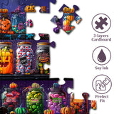 Halloween Candy Jars Jigsaw Puzzles 1000 Pieces