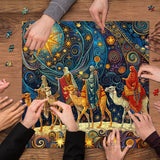 Starry Night Traveler Puzzle 1000 pièces