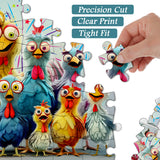 Chicken Family Jigsaw Puzzle 1000 Pieces