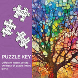Woven in Color Jigsaw Puzzle 1000 Pieces