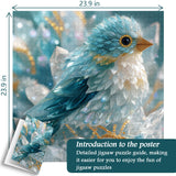 Crystal Bird Jigsaw Puzzle 1000 Pieces