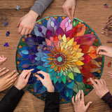 Mosaic Petals Jigsaw Puzzle 1000 Pieces
