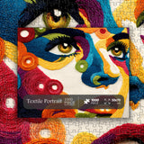 Textilporträt-Puzzle 1000 Teile