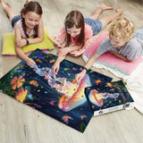 Floral Jellyfish Jigsaw Puzzle 1000 Pieces