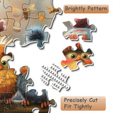 Simpatico uccello inverno inverno puzzle enigmi 1000 pezzi
