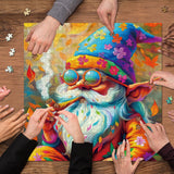 Whimsical Gnome Jigsaw Puzzles 1000 Pieces