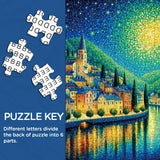 Starry Village Jigsaw Puzzle 1000 Pieces
