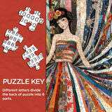 Patchwork Girl Jigsaw Puzzle 1000 Pieces