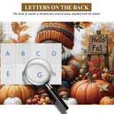 Puzzle di colpi di raccolta di gnome 1000 pezzi