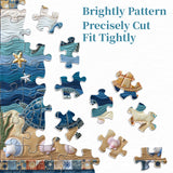 Waves of Color Jigsaw Puzzle 1000 Pieces