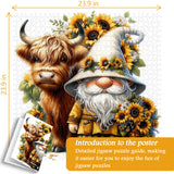 Puzzle di gnome e puzzle a vitello 1000 pezzi