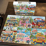 Food Trucks Jigsaw Puzzle 1000 Pieces