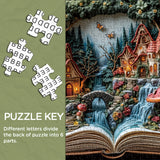 Rompecabezas de página de cabaña de setas, 1000 piezas