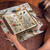 Stitched Garden Diary Jigsaw Puzzle 1000 Pieces