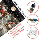 Snowy Night Village Jigsaw Puzzle 1000 Pieces