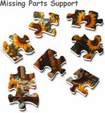 Reading Among Sunflowers Jigsaw Puzzle 1000 Pieces
