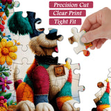 Patchwork Pup Jigsaw Puzzle 1000 Pieces