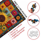 Sunflowers Patchwork Jigsaw Puzzle 1000 Stücke