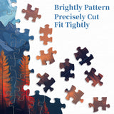 Twilight Mountain View Puzzle 1000 pièces