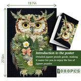 The Foliage Owl Jigsaw Puzzle 1000 Pieces