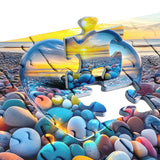 Coastal Heart Jigsaw Puzzle 1000 Pieces