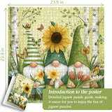 Spring Gnomes Jigsaw Puzzle 1000 Pieces