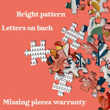 Puzzle Créatures Peintes 1000 Pièces