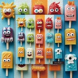 Monster Popsicle Jigsaw Puzzle 1000 Pieces