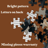 Floral Horse Jigsaw Puzzle 1000 Pieces