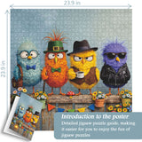 Birds with Attitude Jigsaw Puzzle 1000 Pieces