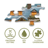 Snowy Cozy Home Puzzle 1000 pièces