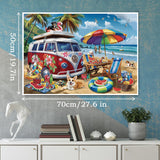 Seaside Pawprints Jigsaw Puzzle 1000 piezas