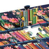 Blooming Bookshelf -set di puzzle puzzle 1000 pezzi