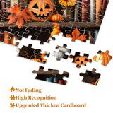 Halloween Bookshelf Jigsaw Puzzle 1000 Pieces