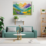 Colorful Ridges Jigsaw Puzzle 1000 Pieces