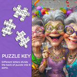 Silver Hair Carnival Jigsaw Puzzle 1000 Pieces