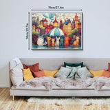 Rain City Cat Shadow Jigsaw Puzzle 1000 Piezas