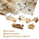 Golden Lovers Bridge Jigsaw Puzzle 1000 Pieces