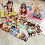 Teatime Canal Cottage Jigsaw Puzzle 1000 Pieces