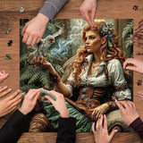 Elf Falconer Jigsaw Puzzle 1000 Pieces