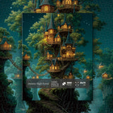 Dreamy Night Forest Jigsaw Puzzle 1000 Pieces