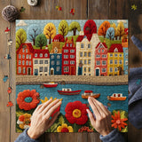 River in Bloom Jigsaw Puzzle 1000 Pieces